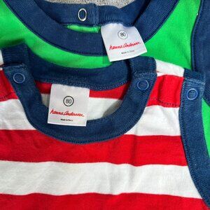 Hanna Andersson shortie rompers 2 set